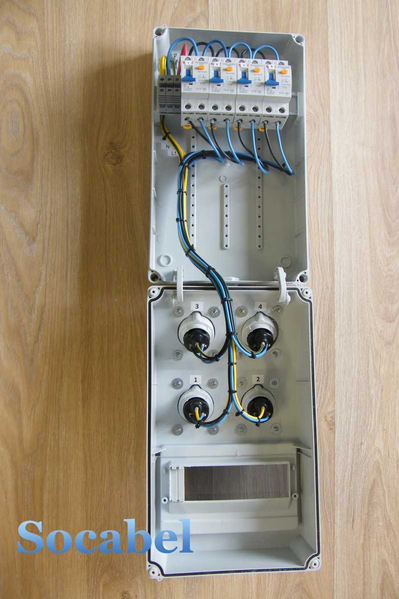 Coffret Electrique étanche pour Garage atelier - Socabel conceptions  électriques sur mesure